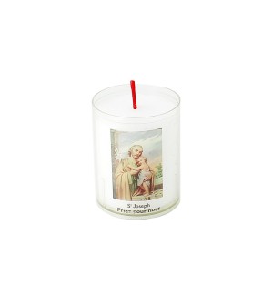 Veilleuse photophore Saint Joseph | BOUGIE