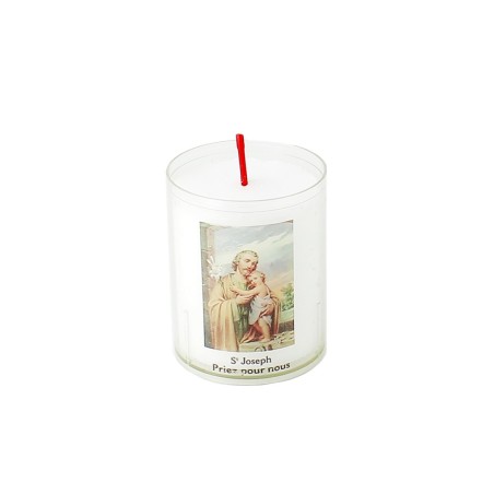Veilleuse photophore Saint Joseph | BOUGIE