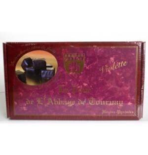 Pâtes de Fruits à la Violette Enrobées de Chocolat Noir - 230 g | TOURNAY (Abbaye Notre-Dame de)