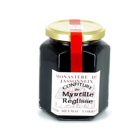 Confiture de Myrtille et Réglisse - 345 g | JASSONNEIX (Monastère du)