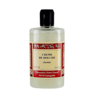 Crème de douche Jasmin - 250 mL | GANAGOBIE (Abbaye Notre-Dame de)