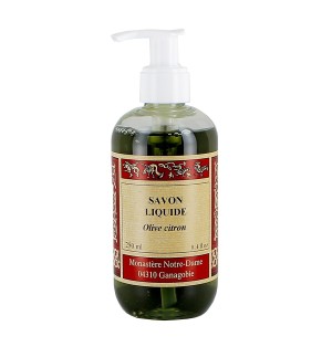 Savon liquide Olive-citron - 250 mL | GANAGOBIE (Abbaye Notre-Dame de)