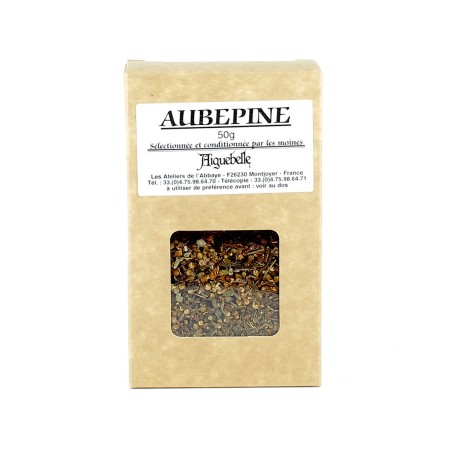 Aubépine en Vrac pour Infusion ou Cuisine - 50 g |  AIGUEBELLE (Abbaye Notre-Dame d')