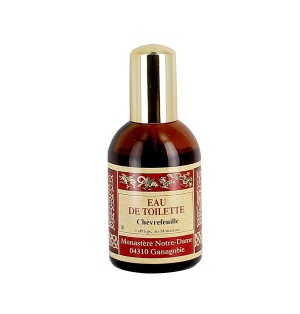 Eau de toilette chèvrefeuille avec vaporisateur - 110 mL | GANAGOBIE (Abbaye Notre-Dame de)