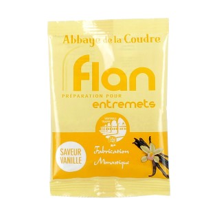 Préparation pour flan à la Vanille PETIT - 45 g | COUDRE (Abbaye Notre-Dame de la)