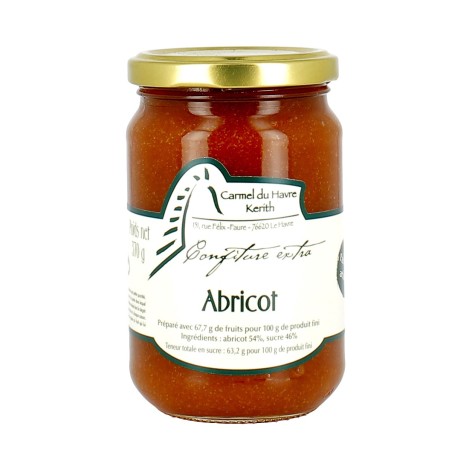 Confiture d'abricot - 370 g | HAVRE KERITH (Carmel du)