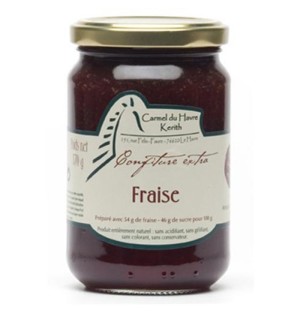 Confiture de Fraises - 370 g | HAVRE KERITH (Carmel du)