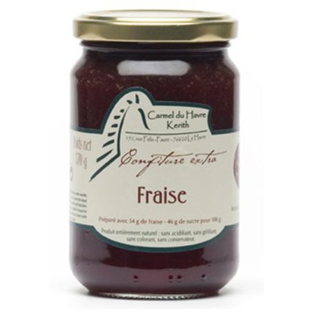 Confiture de Fraises - 370 g | HAVRE KERITH (Carmel du)