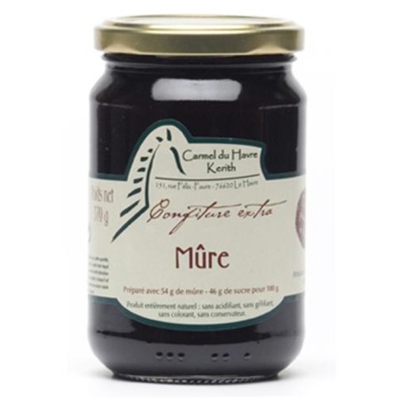 Confiture de mûre - 370 g | HAVRE KERITH (Carmel du)