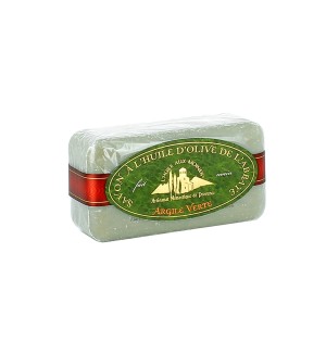 Savon à l'huile d'Olive et à l'Argile verte - (BA-PSX1002) - 170 g | BARROUX (Abbaye Sainte-Madeleine du)