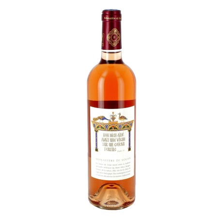Vin rosé IGP Mon bien-aimé...bio - 75 cL | SOLAN (Monastère de la Protection de la Mère de Dieu de)