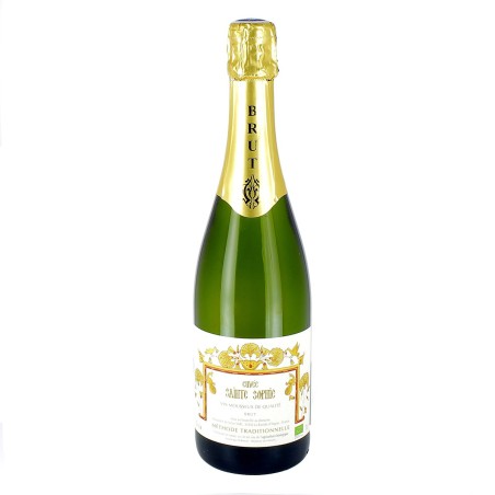 Vin mousseux blanc Sainte-Sophie bio - 75 cL | SOLAN (Monastère de la Protection de la Mère de Dieu de)
