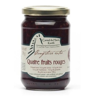 DATE DEPASSEE - Confiture aux 4 Fruits rouges | HAVRE KERITH (Carmel du)