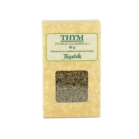 Thym en Vrac pour infusion ou cuisine - 50 g |  AIGUEBELLE (Abbaye Notre-Dame d')