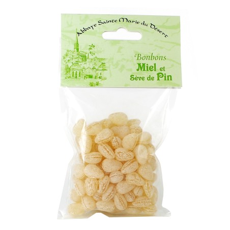 Bonbons au Miel et Sève de Pin - 150 g | DÉSERT (Abbaye Sainte-Marie du) Le Village de François