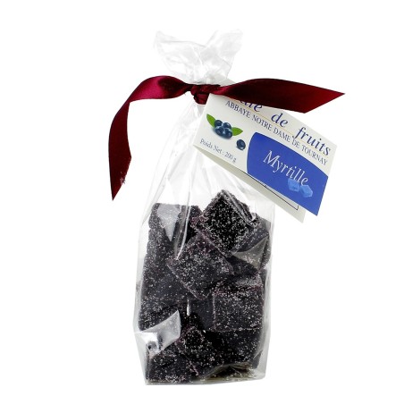 Sachet de Pâtes de fruits à la Myrtille - 200 g | TOURNAY (Abbaye Notre-Dame de)