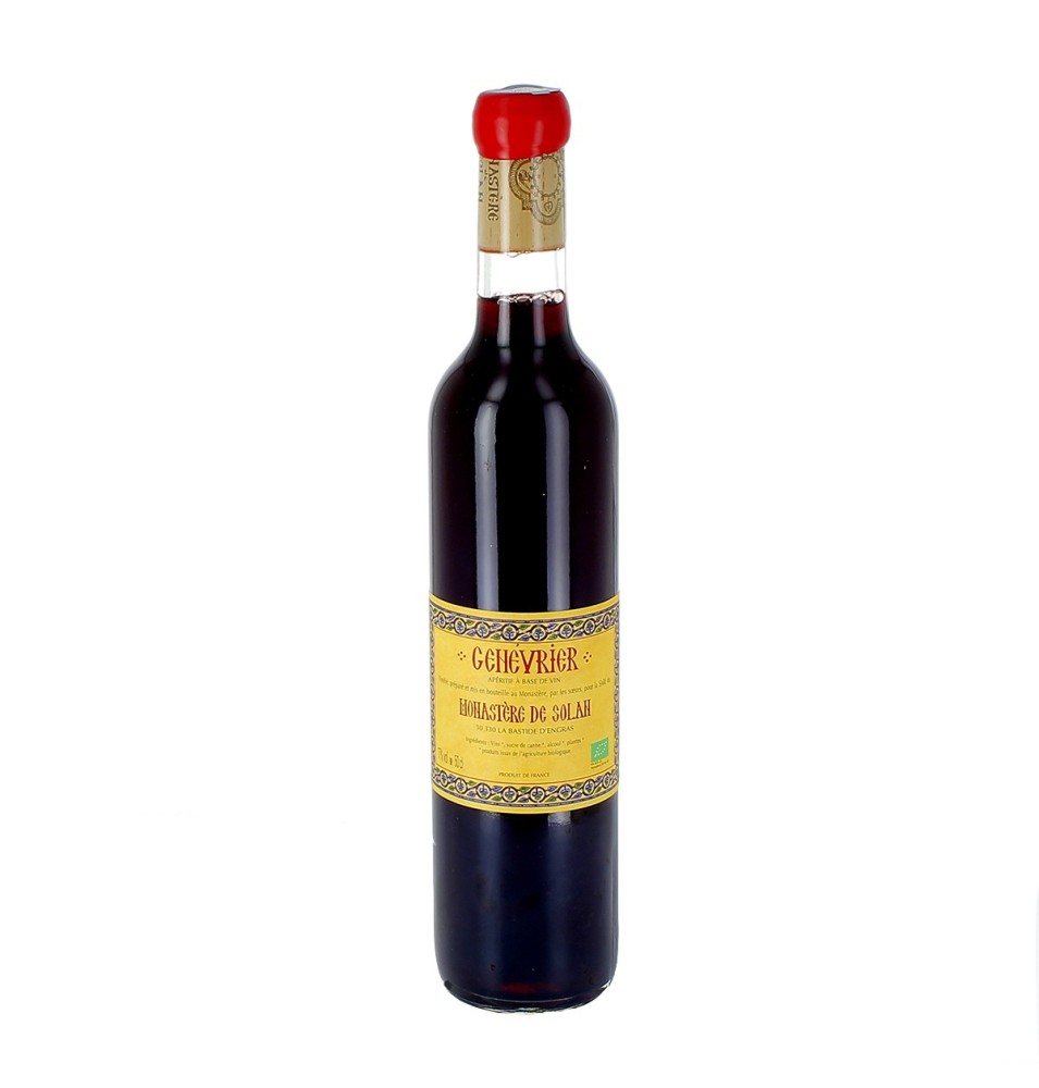 Apéritif au genévrier bio - 50 cL | SOLAN (Monastère de la Protection de la Mère de Dieu de)