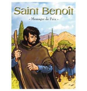 Saint-Benoît - Messager de la paix (BD) | LIVRE
