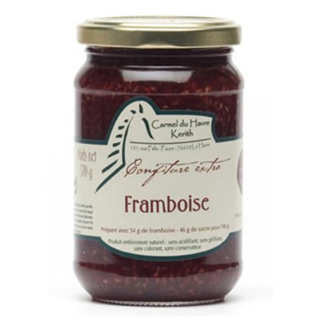 Confiture de Framboises - 370 g | HAVRE KERITH (Carmel du)