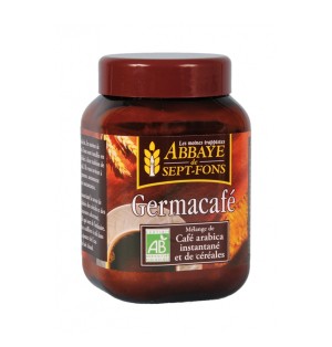 café arabica instantané Germacafé BIO et équitable - 100 g | SEPT-FONS (Abbaye Notre-Dame de)