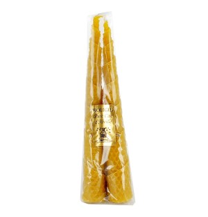 MONASTERE DE LA PAIX-DIEU - Lot de 2 bougies longues enroulées N°3
