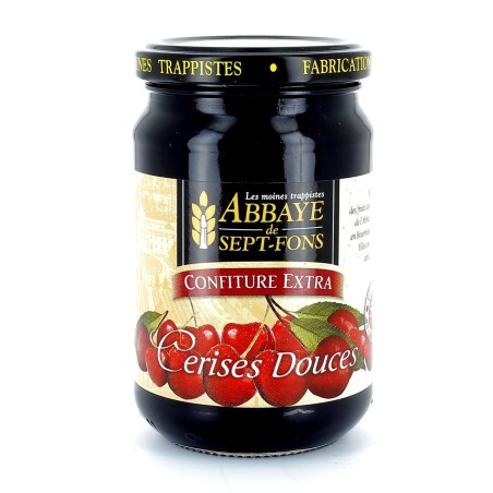 Confiture extra de cerises douces - 370 g | SEPT-FONS (Abbaye Notre-Dame de)