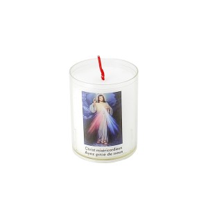 Veilleuse photophore Christ Miséricordieux | BOUGIE