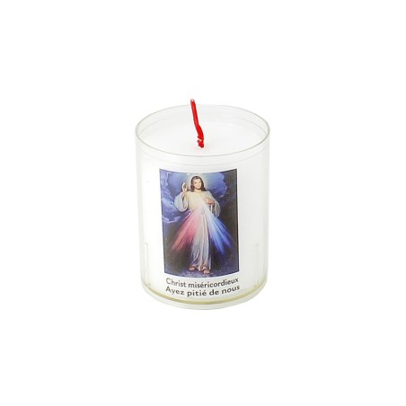 Veilleuse photophore Christ Miséricordieux | BOUGIE