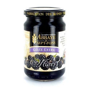 Gelée extra de Mûre - 370 g | SEPT-FONS (Abbaye Notre-Dame de)