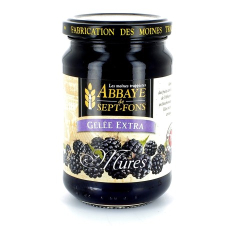 Gelée extra de Mûre - 370 g | SEPT-FONS (Abbaye Notre-Dame de)