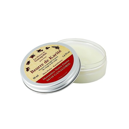 Beurre de karité baume visage et corps - 50 mL | GANAGOBIE (Abbaye Notre-Dame de)