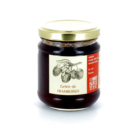 Gelée de Framboises - (R4F250) - 235 g | ROSANS (Abbaye Notre-Dame de Miséricorde)