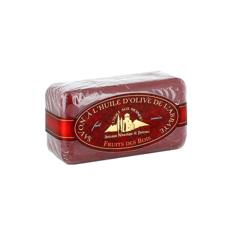 Savon à l'huile d'Olive et aux Fruits des bois - (BA-PSX1004) - 170 g | BARROUX (Abbaye Sainte-Madeleine du)