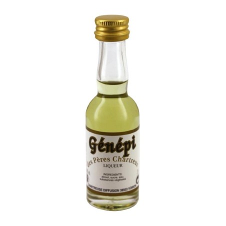 Génépi en mignonnette - 3 cL | CHARTREUSE (Monastère de la Grande)