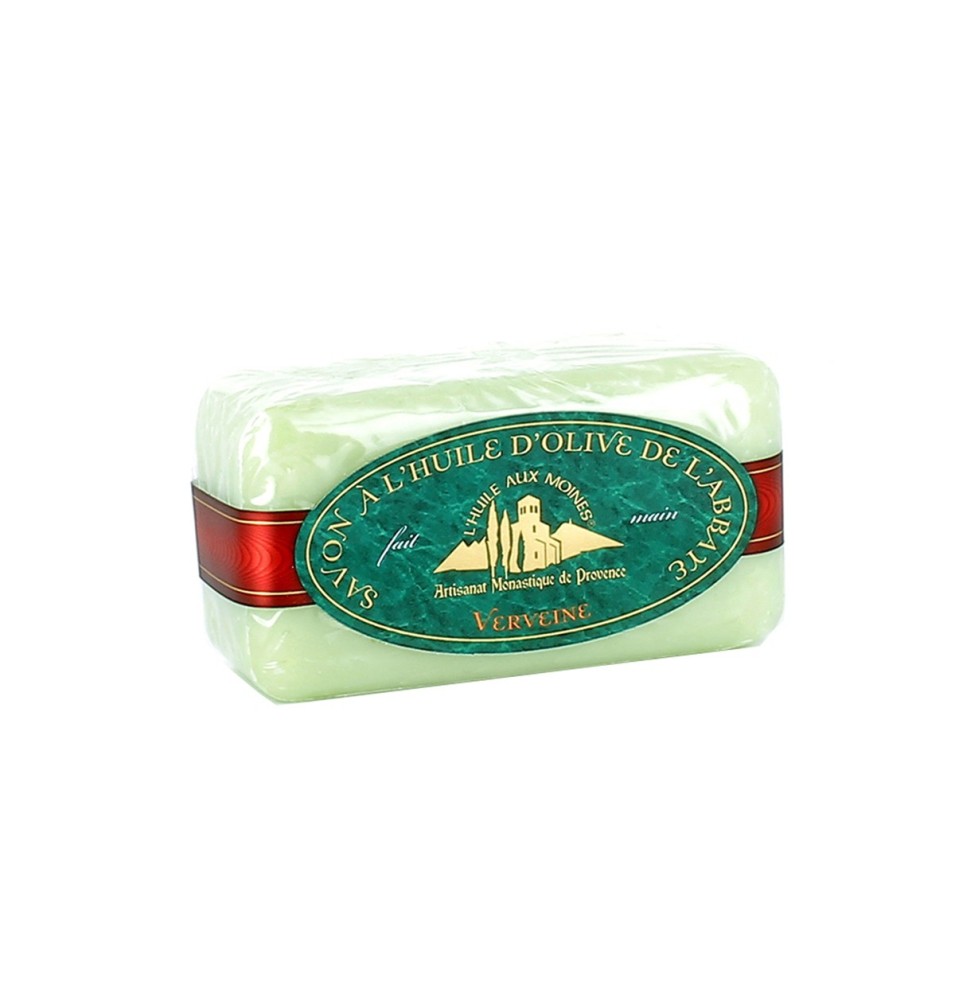 Savon à l'huile d'Olive et à la Verveine - (BA-PSX1006) - 170 g | BARROUX (Abbaye Sainte-Madeleine du)