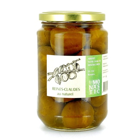 Reine-Claude au naturel - (R1RC) - 770 g | ROSANS (Abbaye Notre-Dame de Miséricorde)