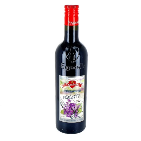 Sirop de Violette - 70 cL | EYGUEBELLE (lié à l'Abbaye d'Aiguebelle)