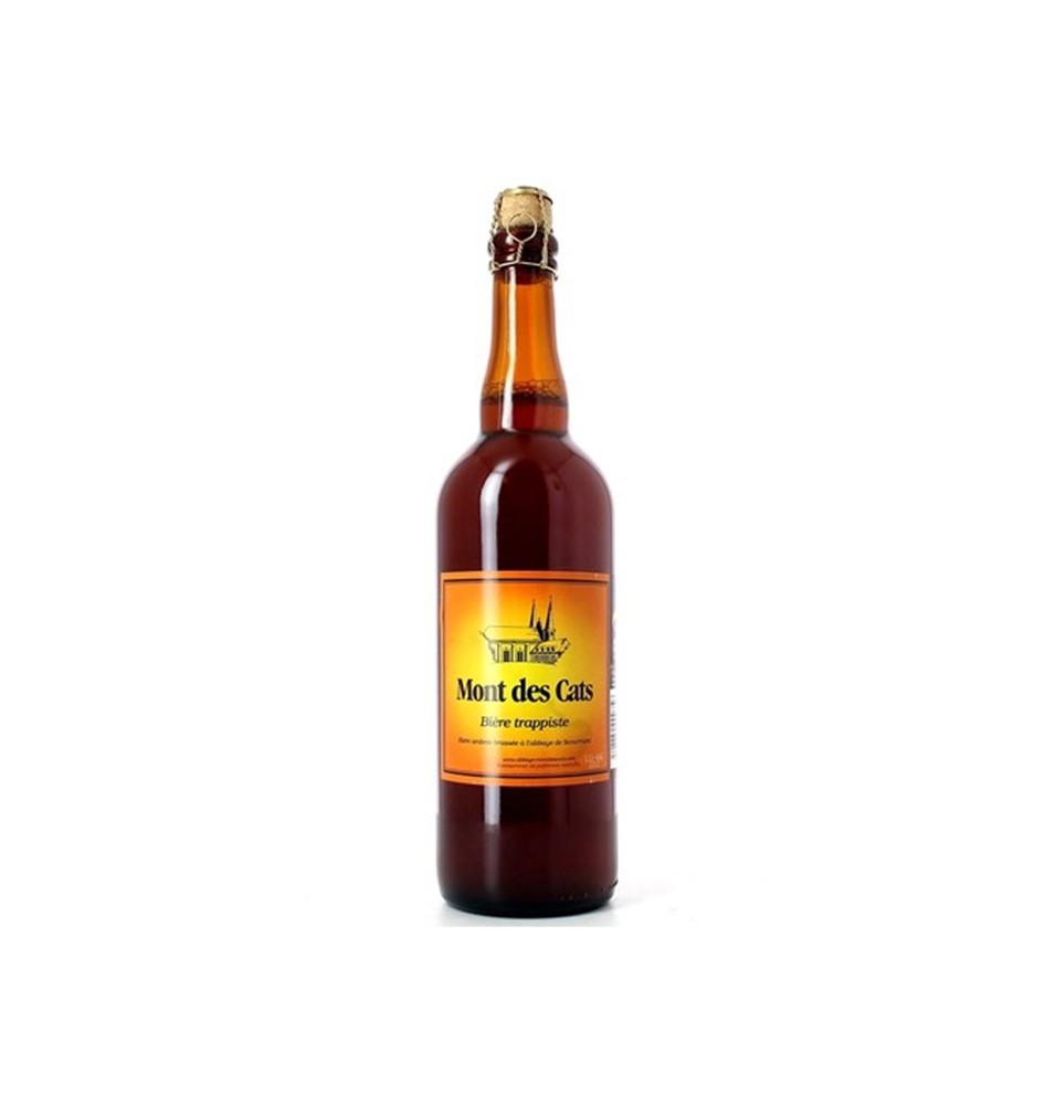 Bière Trappiste - 75 cL | MONT-DES-CATS (Abbaye Sainte-Marie du)