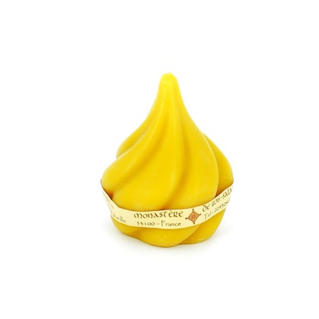 N°24 Bougie goutte tressée | BOIS SALAIR (Monastère de)