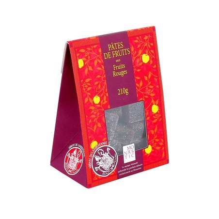 Pâtes de fruits aux fruits rouges - 210 g | LANDEVENNEC (Abbaye Saint-Guénolé de)