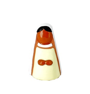 CRECHE B2 N°05 - Marie - Santons en terre cuite (6cm) | JOUARRE (Abbaye Notre-Dame de)