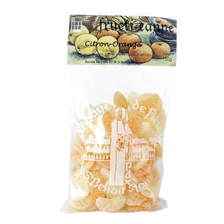 Bonbons Citron et Orange - 150 g | FLEURY (Abbaye de Saint-Benoît-sur-Loire)