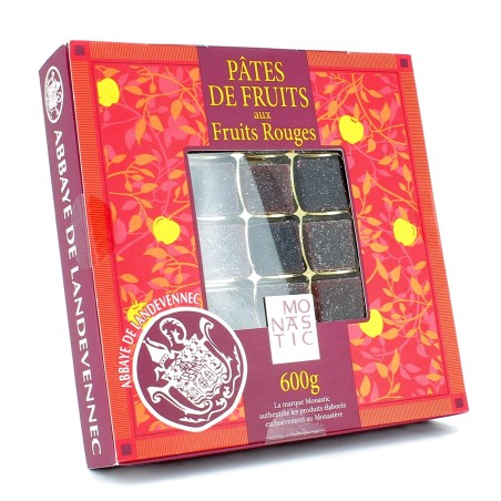 Pâtes de Fruits aux Fruits Rouges - 600 g | LANDEVENNEC (Abbaye Saint-Guénolé de)