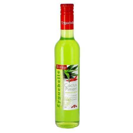 Sirop de Cactus et Piment - 50 cL | EYGUEBELLE (lié à l'Abbaye d'Aiguebelle)