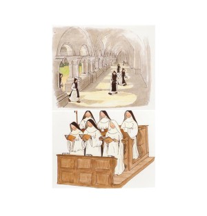 Cartes - prière (série 1) | RIEUNETTE (Abbaye Sainte-Marie de) - Couleur Ciel