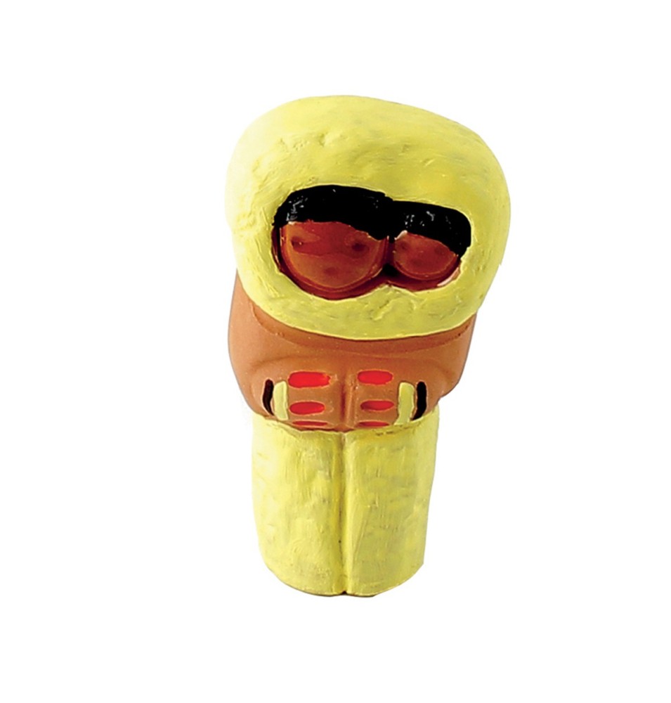 CRECHE B2 N°24 - La laponne - Santons en terre cuite (6cm) | JOUARRE (Abbaye Notre-Dame de)