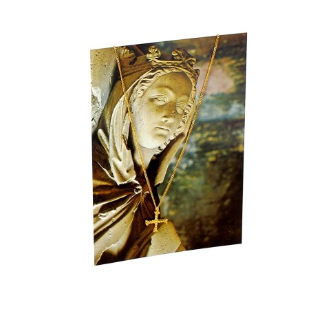 croix de Sainte Osanne + carte postale | JOUARRE (Abbaye Notre-Dame de)