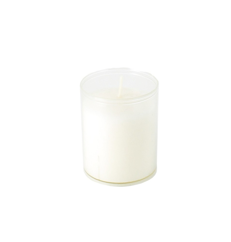 Veilleuse photophore transparente blanche | BOUGIE