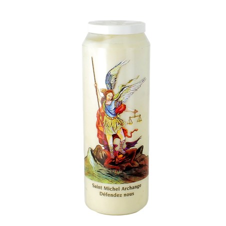 Bougie de neuvaine Saint Michel | BOUGIE