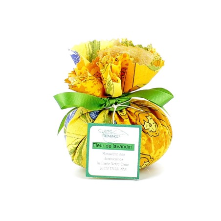 Pochon désodorisant aux fleurs de lavandin bio - 25 g | CLARTÉ PROVENCE à Taulignan (Monastère de la Clarté Notre-Dame)